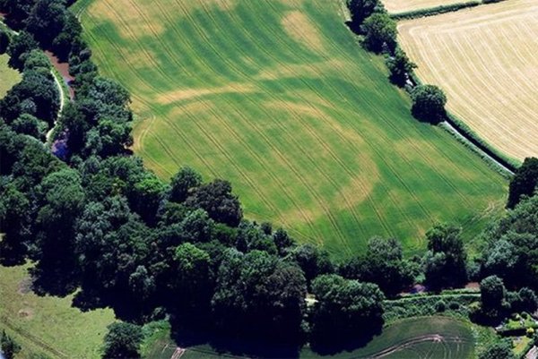 На полях фермеров Великобритании проявились инопланетные знаки
