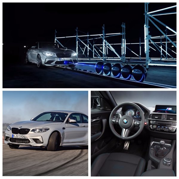 В сеть попало видео с новым лазерным рекордом спортивного BMW M2 Competition