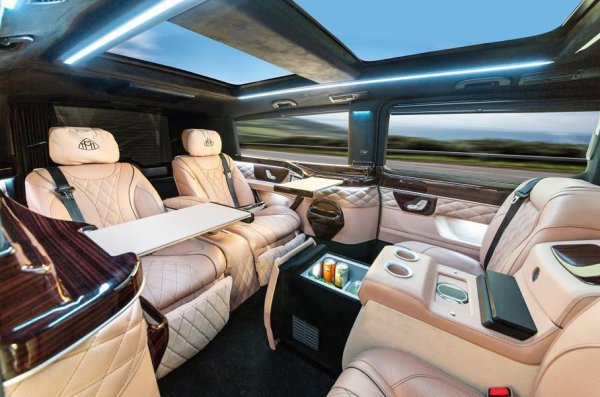Минивэн Mercedes-Benz V-Class получил роскошное обновление