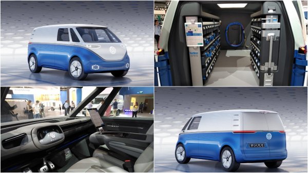 Volkswagen представил электрический фургон I.D. Buzz Cargo