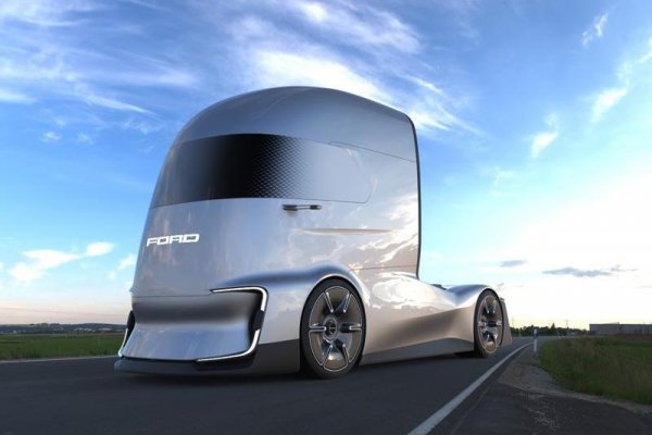 Ford представил беспилотный электрический тягач - «убийцу» Tesla Semi