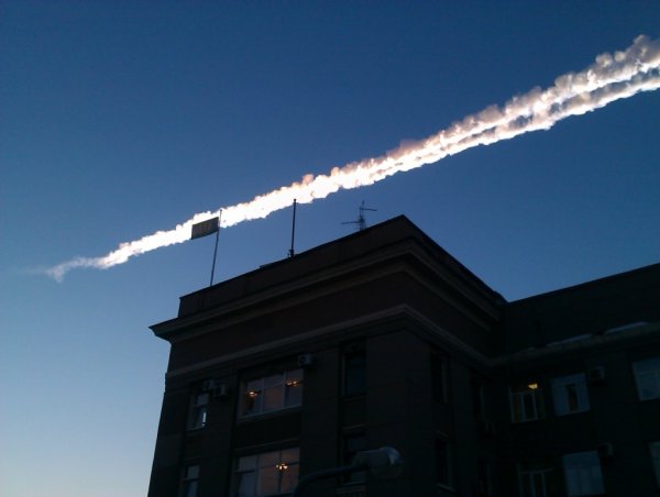 В Свердловской области астроном запечатлел на видео взрыв метеора