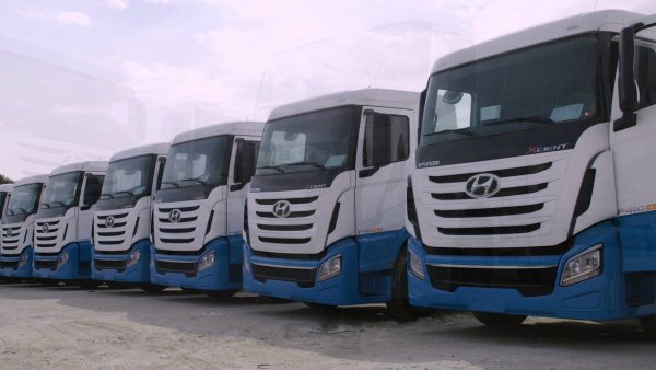 Калининградский «Автотор» осваивает производство тяжелых тягачей Hyundai Xcient