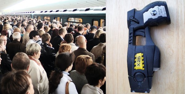 Охранники в общественном транспорте получат электрошокеры
