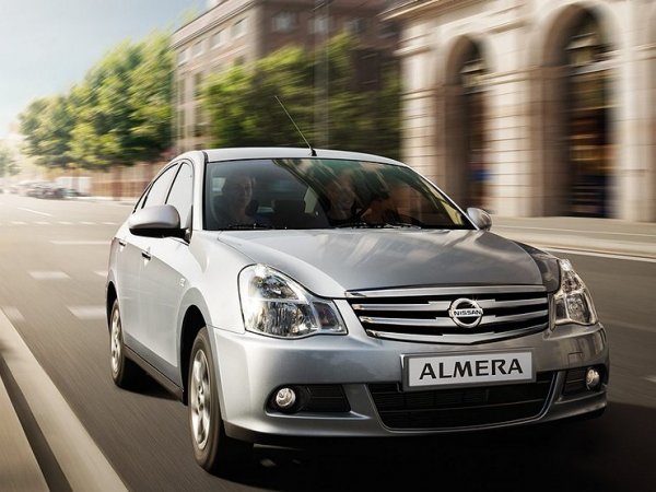 В России остановлен выпуск седана Nissan Almera