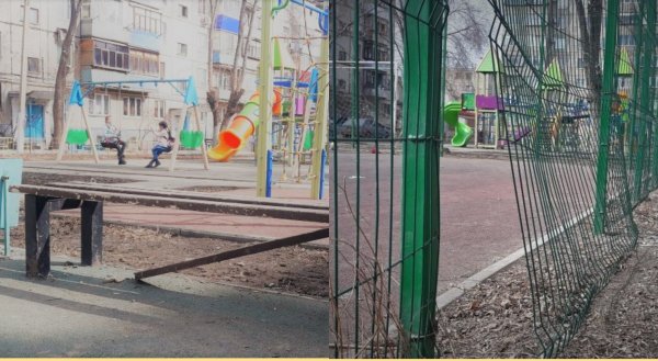 «Куда ушли наши деньги?»: в Орске разваливается детская площадка за 80 миллионов рублей