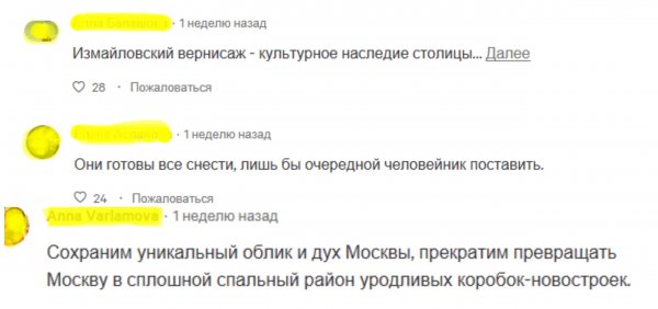 «Не дадим Фениксу сгореть»: Россияне подписывают петицию против сноса Вернисажа в Измайлово